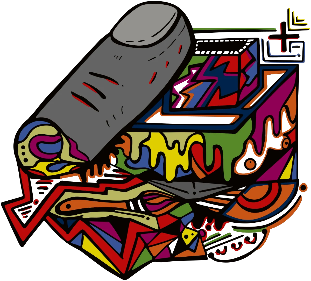Redrawn — Illustration redraw